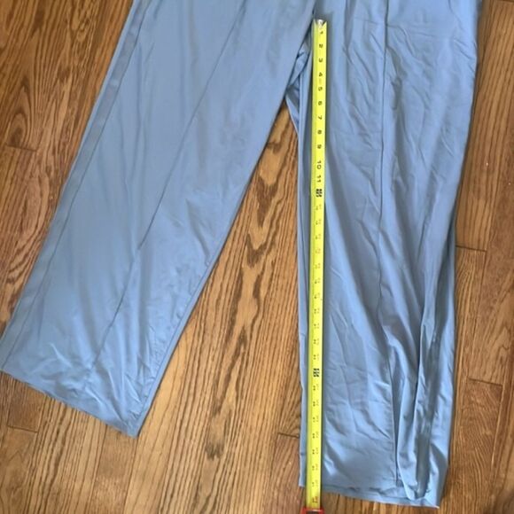 Athleta Nolita Wide Leg Purple  Workout Pants Sz 18 - Picture 4 of 9